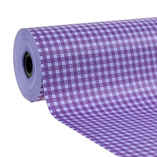 Rankogaliai Popierinis Čekis Violetinė 25cm 100m