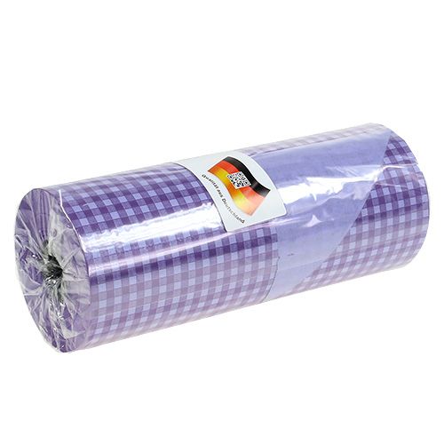 daiktų Rankogaliai Popierinis Čekis Violetinė 25cm 100m