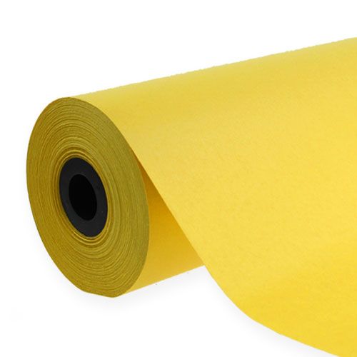 Rankogalių popierius geltonas vyniojamasis popierius 37,5cm 100m