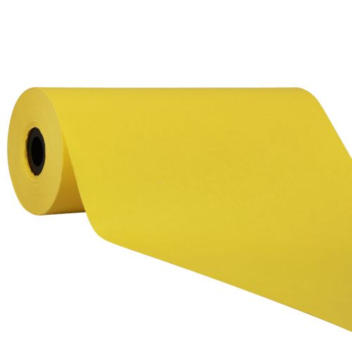 Rankogalių popierius, vyniojamasis popierius, geltonas popierius 25cm 100m