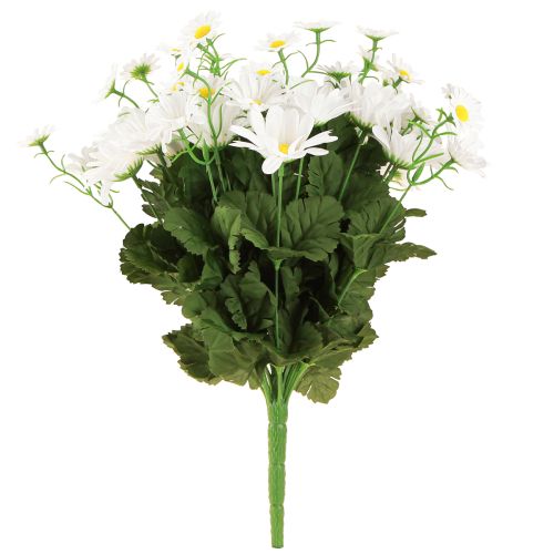 daiktų Baltos spalvos margučių puokštė 45cm