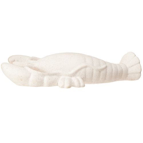 daiktų Maritime Decoration Keramikinė Figūra Omaras Balta 26,5×13×5cm