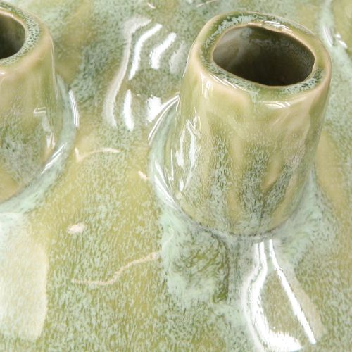 daiktų Maritime Decoration Vaza Coral Design Šviesiai žalia Ø14.5cm H14cm