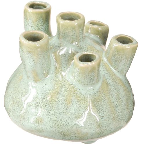 daiktų Maritime Decoration Vaza Coral Optic Šviesiai žalia Ø11.5cm H10cm