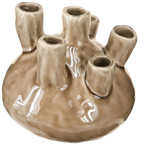 Floristik24 Maritime Vase Decoration Coral Design Ruda Ø14.5cm H14cm