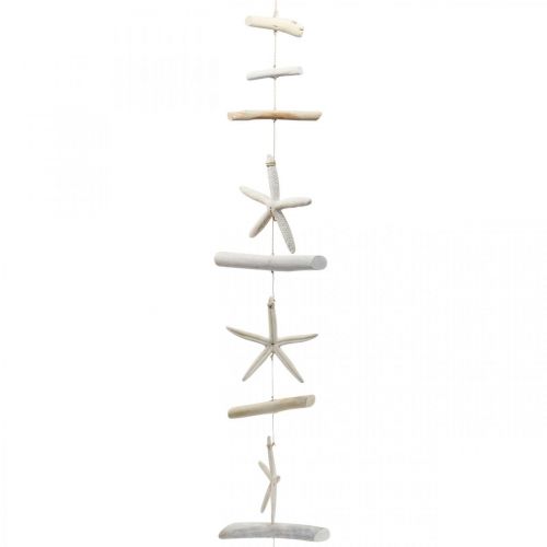 Driftwood Girland Shells Starfish Decoration Maritime 100cm