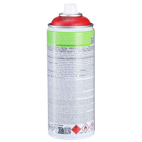 daiktų Ženklinimo purškalas raudoname kreidos dažų purškiklyje Montana 400ml