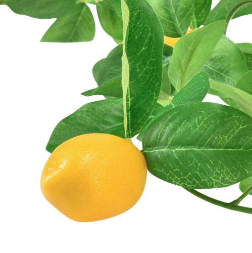 Floristik24 Viduržemio jūros puošmena girlianda citrina dekoracija dirbtinė 165cm
