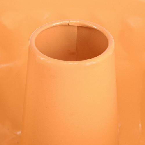 daiktų Metalinė dekoratyvinė kepimo forma Gugelhupf oranžinė Ø23cm H12cm
