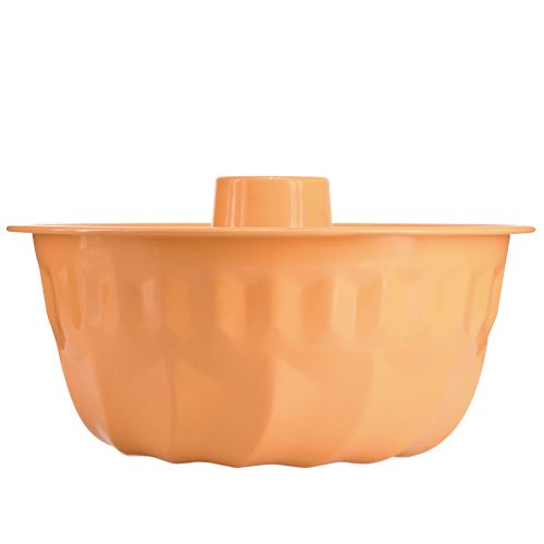 daiktų Metalinė dekoratyvinė kepimo forma Gugelhupf oranžinė Ø23cm H12cm