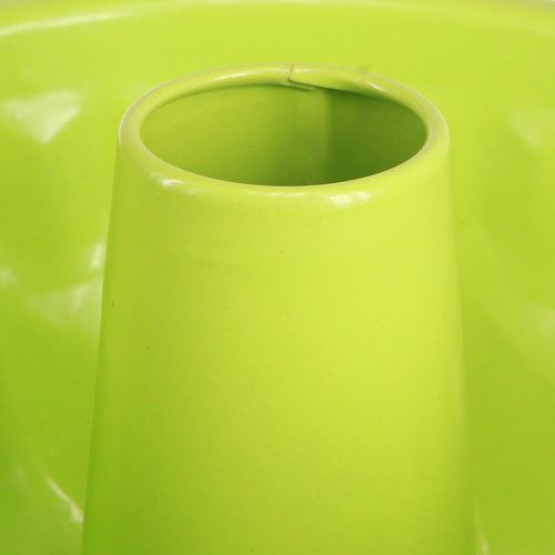 daiktų Metalinė dekoratyvinė Gugelhupf torto skarda obuolių žalia Ø23cm H12cm