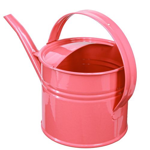 daiktų Metalinis laistytuvas dekoratyvinis rožinis gėlių vazonas 28x13x17cm 1,25l
