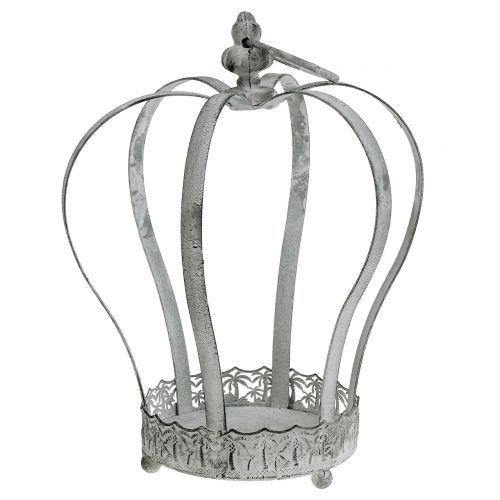 Floristik24 Metalinis vainikas dekoravimui Ø20,5cm H26cm