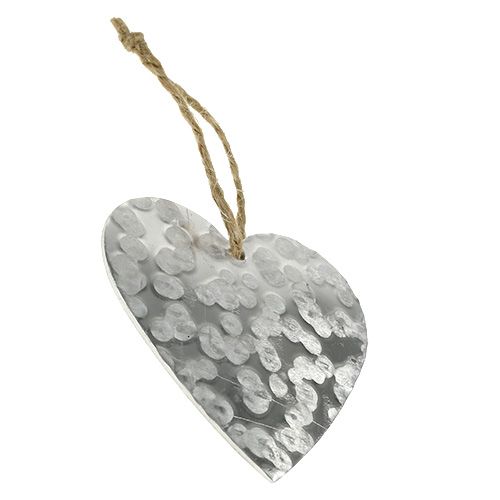 Floristik24 Metalinė širdelė pakabinimui 5,5cm 16 vnt