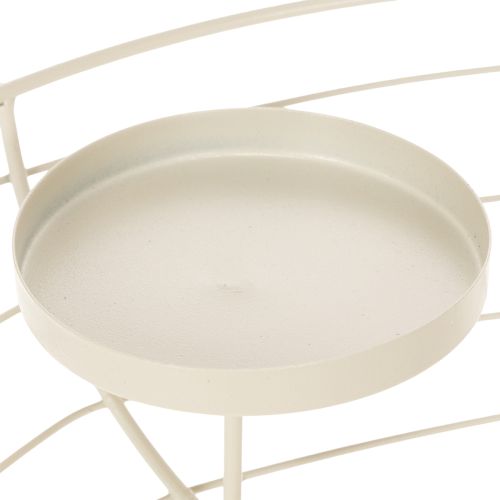 Apvali Advento vainiko žvakidė keturioms arbatinėms žvakutėms arba žvakėms, 35 cm | Floristik24.lt