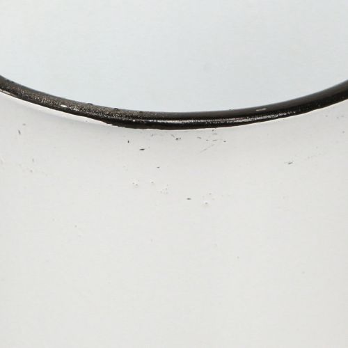 daiktų Metalinis puodelis Plant Cup Metalinis Baltas Juodas Ø9cm 4vnt