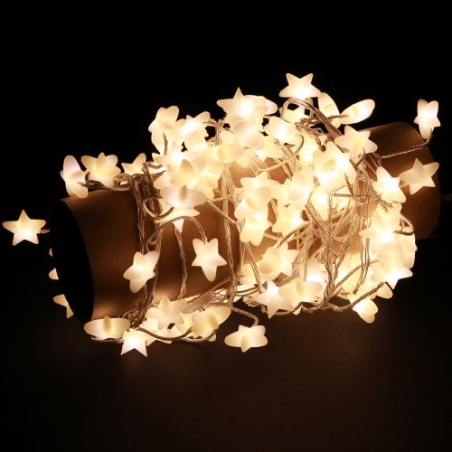 Micro Cluster LED pasakų lemputės žvaigždės 120 LED 300cm