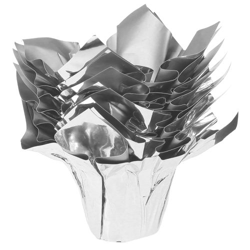 daiktų Mini sėjamoji sidabrinė dovanų pakuotė Ø4,5cm H7cm 8 vnt