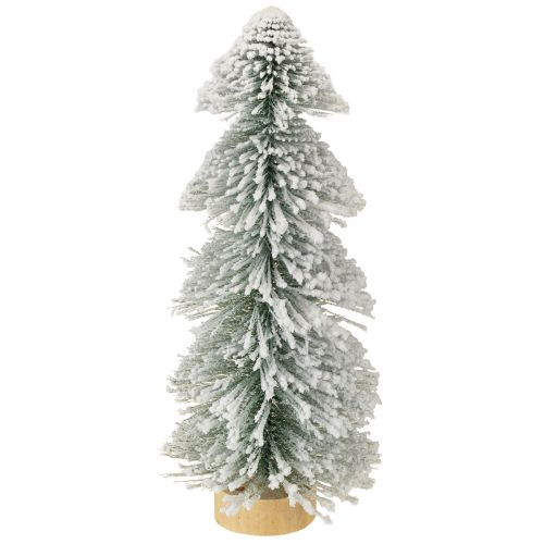 Floristik24 Mini Kalėdų eglutė LED Kalėdų eglė snieguota 40 cm