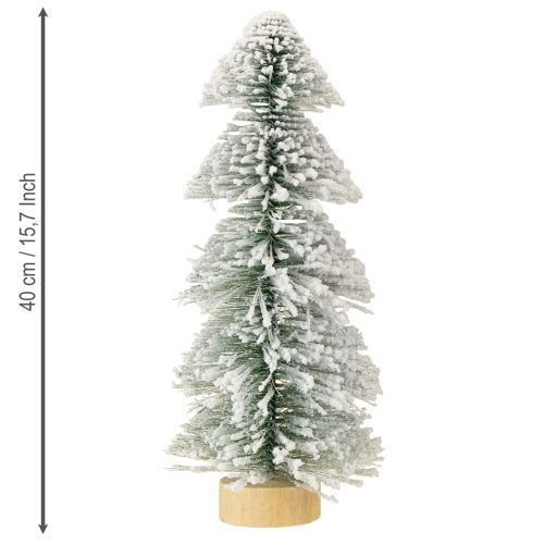 daiktų Mini Kalėdų eglutė LED Kalėdų eglė snieguota 40 cm