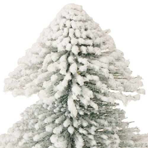 Floristik24 Mini Kalėdų eglutė su LED švietimu ir sniegu, 28 cm