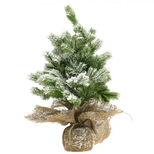 daiktų Mini eglutė sniego maiše Ø25cm H42cm