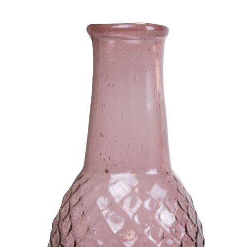 daiktų Mini Vaza Violetinė Stiklinė Vaza Gėlių Vaza Stiklo Deimantai Ø6cm H12cm