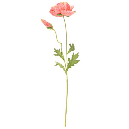 daiktų Aguonos Dirbtinė oranžinė gėlė Ø13cm 84cm