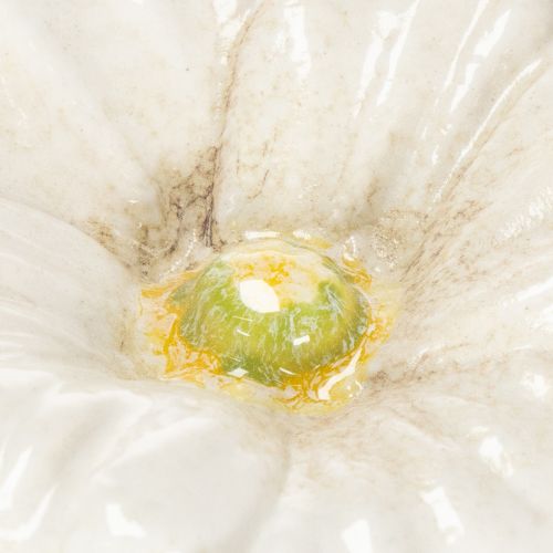 daiktų Sodo kuolo formos aguonos žiedo keraminė dekoracija pavasariniam sodo dizainui 32 cm 6 vnt.