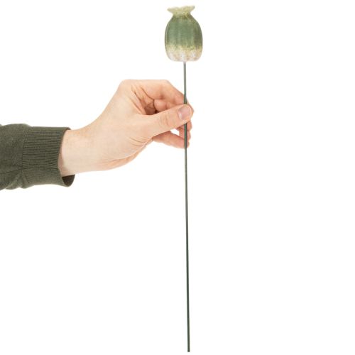 daiktų Dekoratyvinis aguonų ankšties kuolas sezoniniam sodo elegancijai arba balkono akcentams, 41 cm, 4 vnt.