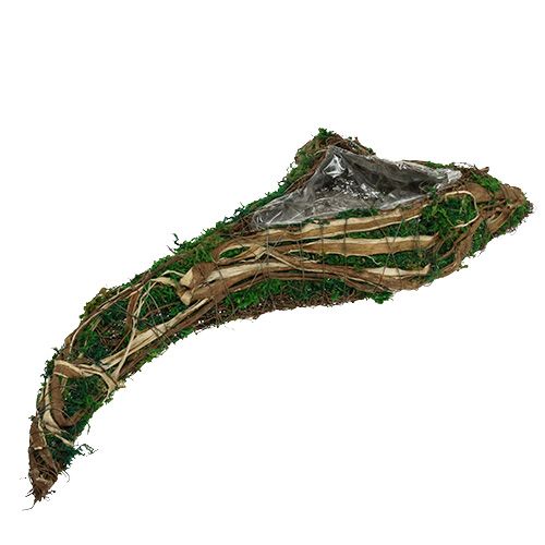 Floristik24 Samanų širdelė sodinimui L65cm P28cm