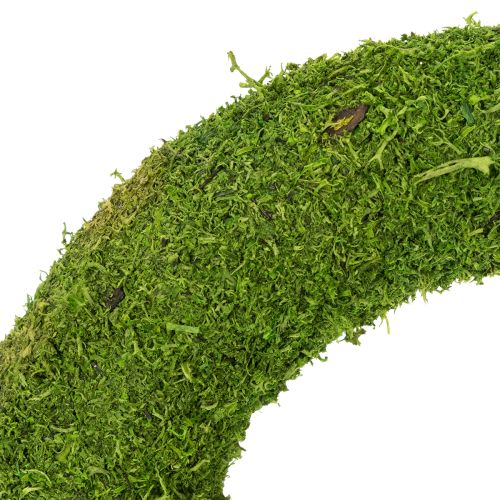 daiktų Samanų vainikas – universalus pagrindas kūrybinei floristikai ir dekoravimo idėjoms, 20 cm, 4 vnt.