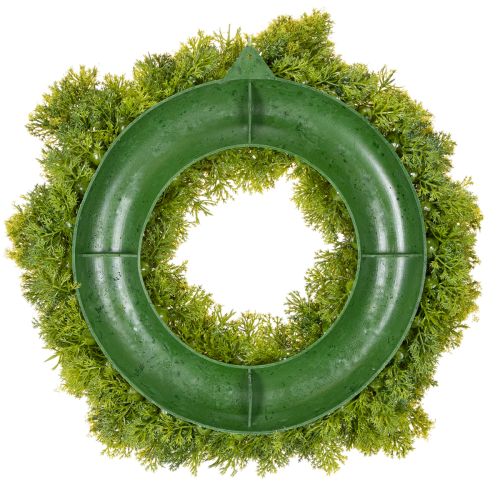 Dirbtinių samanų vainikas, dekoratyvus stalui ar durims, 28 cm | Floristik24.lt