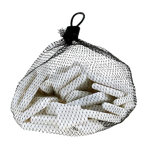 daiktų Mozaikiniai akmenys baltas mišinys 1kg