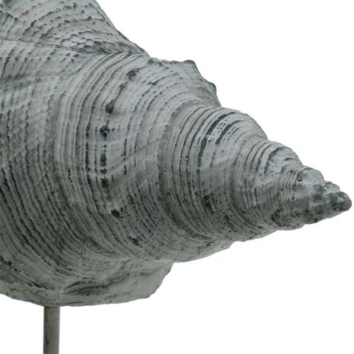 Floristik24 Sodo figūrėlės kriauklė ant stovo H30cm