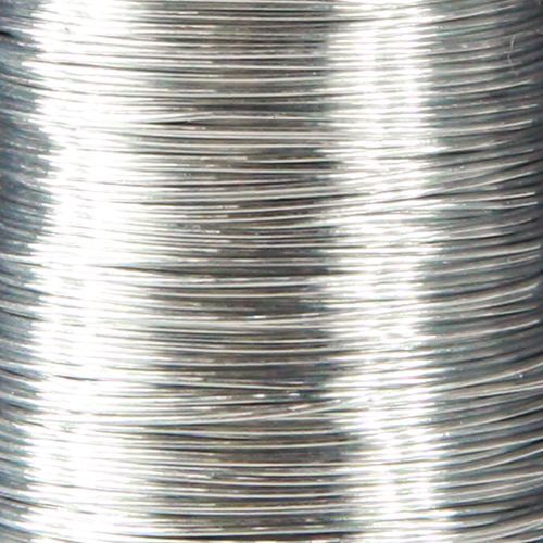 daiktų Mirtos viela sidabrinė cinkuota 0,37mm 100g