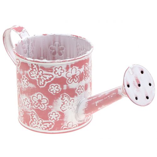 Floristik24 Sodinamosios laistytuvas su drugeliais Rožinis Ø10cm H10cm