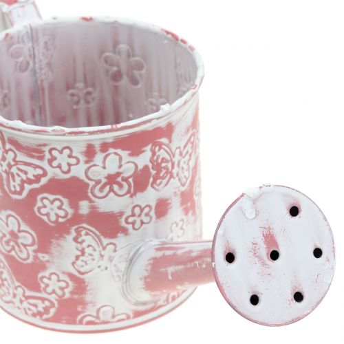 Floristik24 Sodinamosios laistytuvas su drugeliais Rožinis Ø10cm H10cm