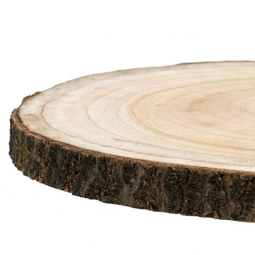 daiktų Medžio griežinėlis melsvo varpelio medis natūralus Ø30-35cm 1vnt