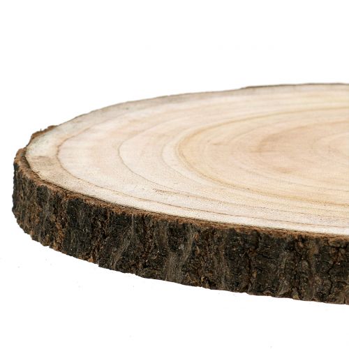 daiktų Medžio griežinėlis mėlynojo varpelio medis natūralus Ø30-35cm 1 vnt