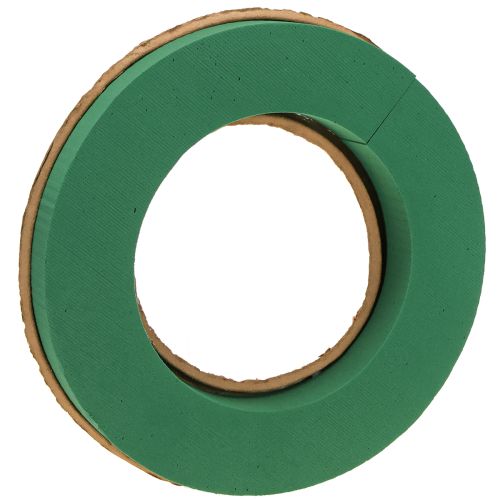 Šlapių gėlių vainiko pagrindas iš kartono Ø25cm 2 vnt.