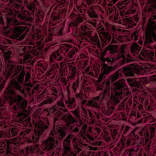 daiktų Natūralaus tamarindo pluošto rankdarbių reikmenys, bordo spalvos, 500 g - dekoravimui, floristikai, kūrybai