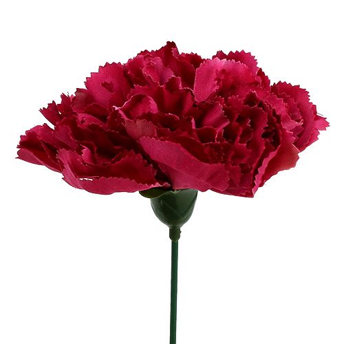 Floristik24 Gvazdikas Rožinė Ø9cm L11cm 12 vnt