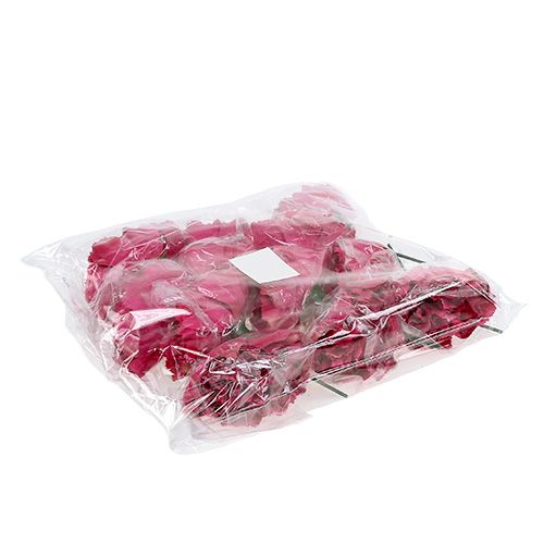 Floristik24 Gvazdikas Rožinė Ø9cm L11cm 12 vnt