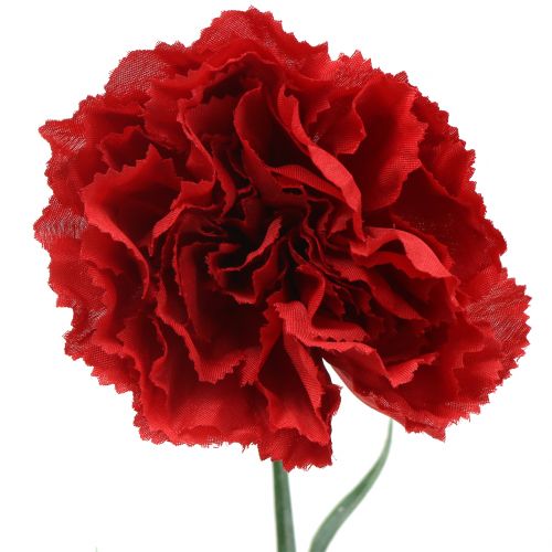 Floristik24 Gvazdikai dirbtiniai raudoni 67cm 9vnt