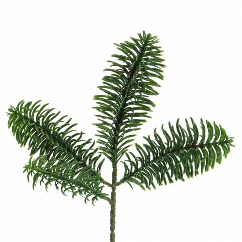 Floristik24 Nobilis eglės šakelė dirbtinė žalia 24cm 12vnt