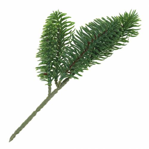 Floristik24 Nobilis eglės šakelė dirbtinė žalia 24cm 12vnt