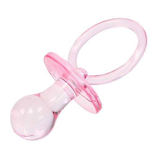 Floristik24 Deco čiulptukas mėlynas, rožinis užpakaliukas. 7cm 8vnt