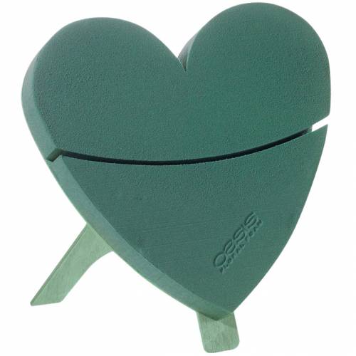 Floristik24 OASIS® Bioline® Deco ir Titan Heart 60x60x5,5 cm