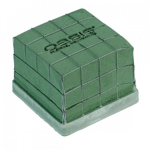 Floristik24 Gėlių putplasčio plytų stalo kompozicija 11cm x 11cm x 8,5cm 4 vnt.